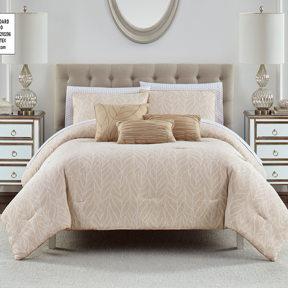 99,99% Set Polyester Jacquard Benang Seled 6-Pieces Set